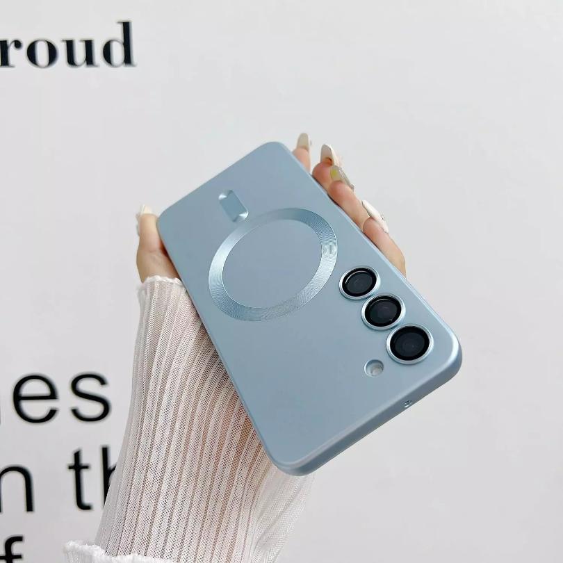 Floveyoo Silicone Magsafe Case Samsung S24 Fe