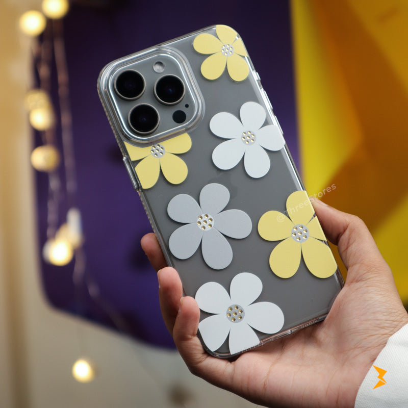 Flowerista Transparent Case iPhone 16 Pro Max