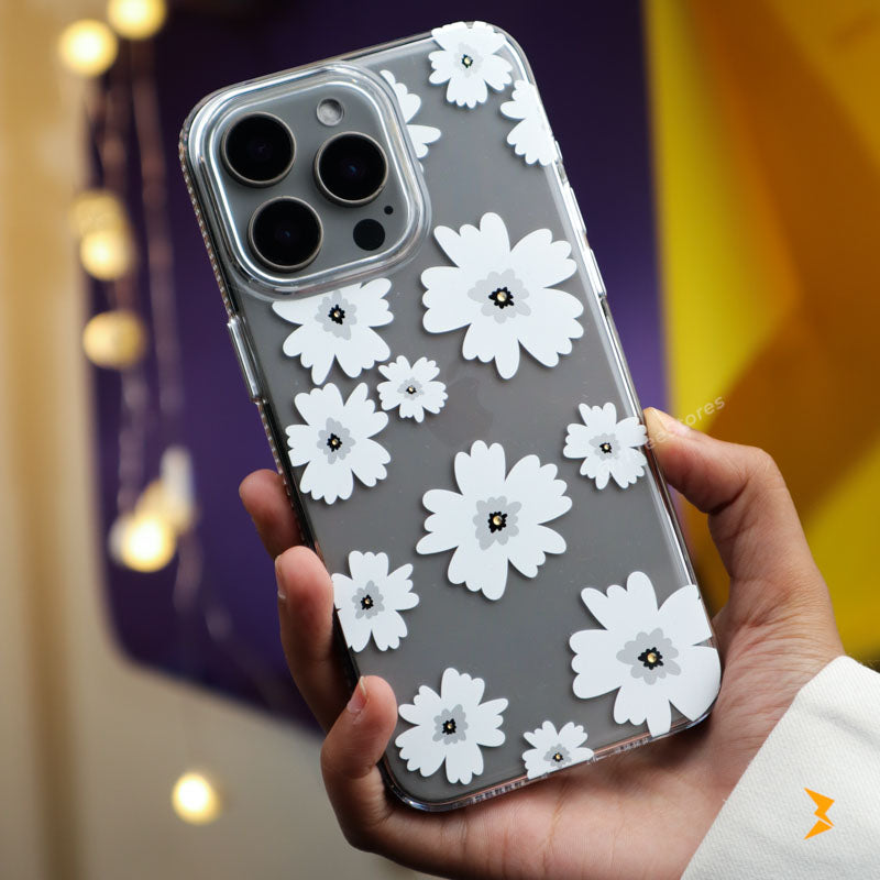 Flowerista Transparent Case iPhone 16 Pro Max