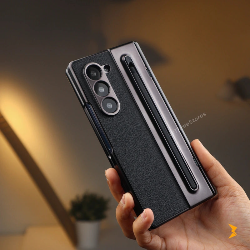 Foldino Leather Case with Pen Samsung Z Fold 7