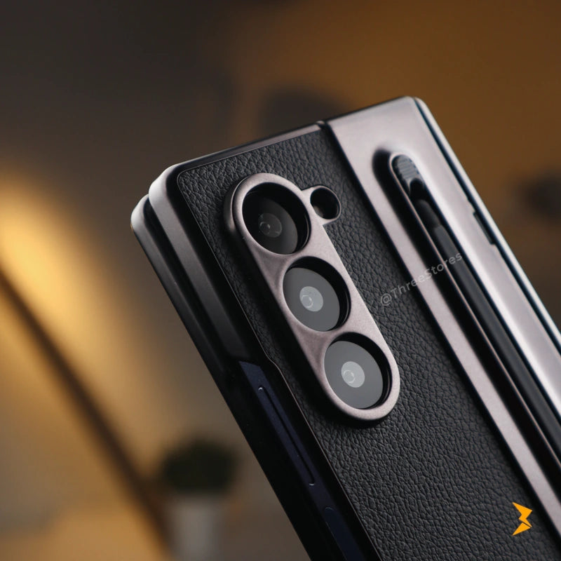 Foldino Leather Case with Pen Samsung Z Fold 7