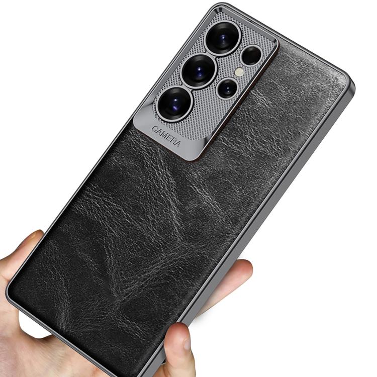 Forge Leather Camera Protection Case Samsung S24 Ultra