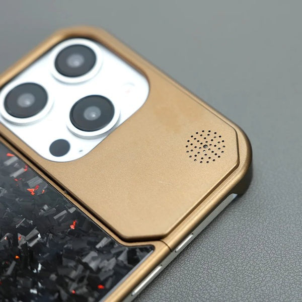 Forged Gems Metal Case iPhone 16 Pro Max