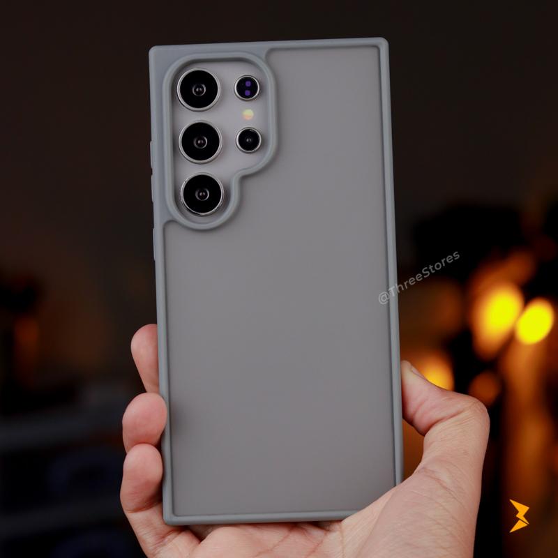 Frosted Back Anti-Fingerprint Case Samsung S25 Ultra