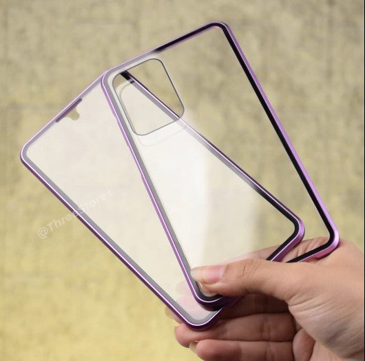 Full Body Metal Camera Protection Case Samsung A52