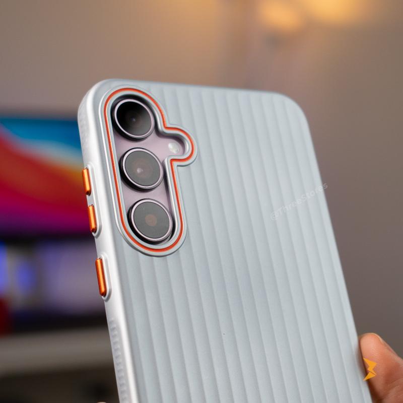 Geometric Stripes Case Samsung A35