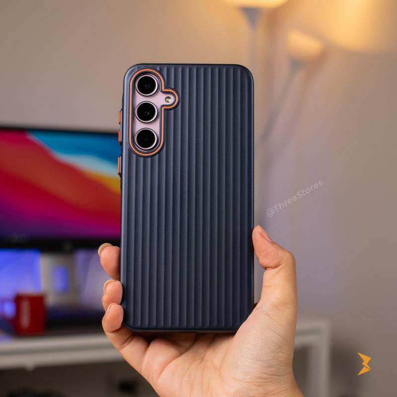 Geometric Stripes Case Samsung A55