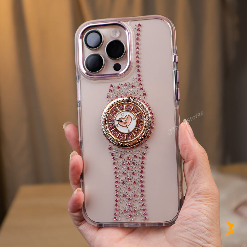 Glitter Shapes Stand Case iPhone 13 Pro Max