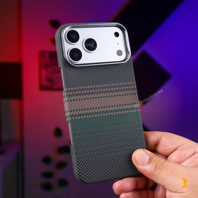 Glory Carbon Magsafe Case iPhone 17 Pro Max - Three