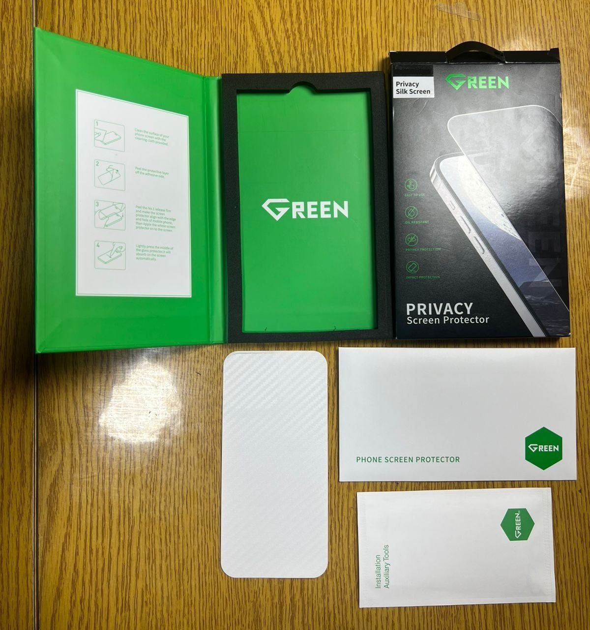 Green Privacy Screen Protector iPhone 11 Pro Max