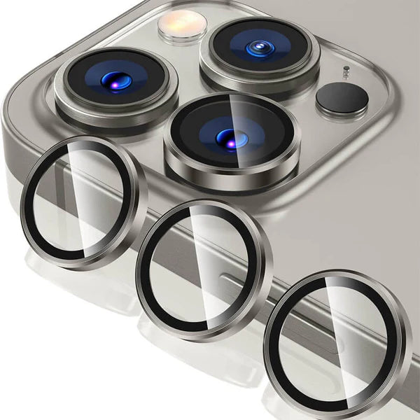 Green Ring Camera Lens Protector iPhone 15 Pro Max