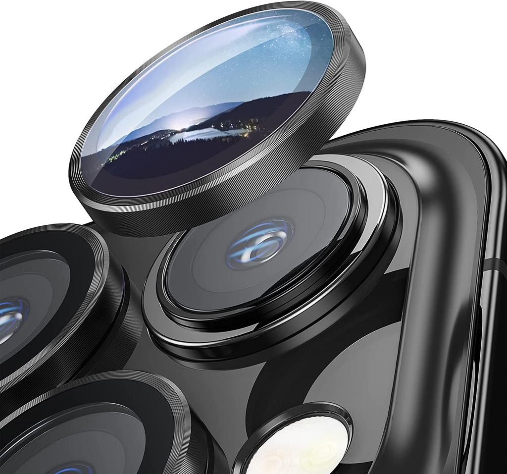 Green Ring Camera Lens Protector iPhone 12 Pro Max