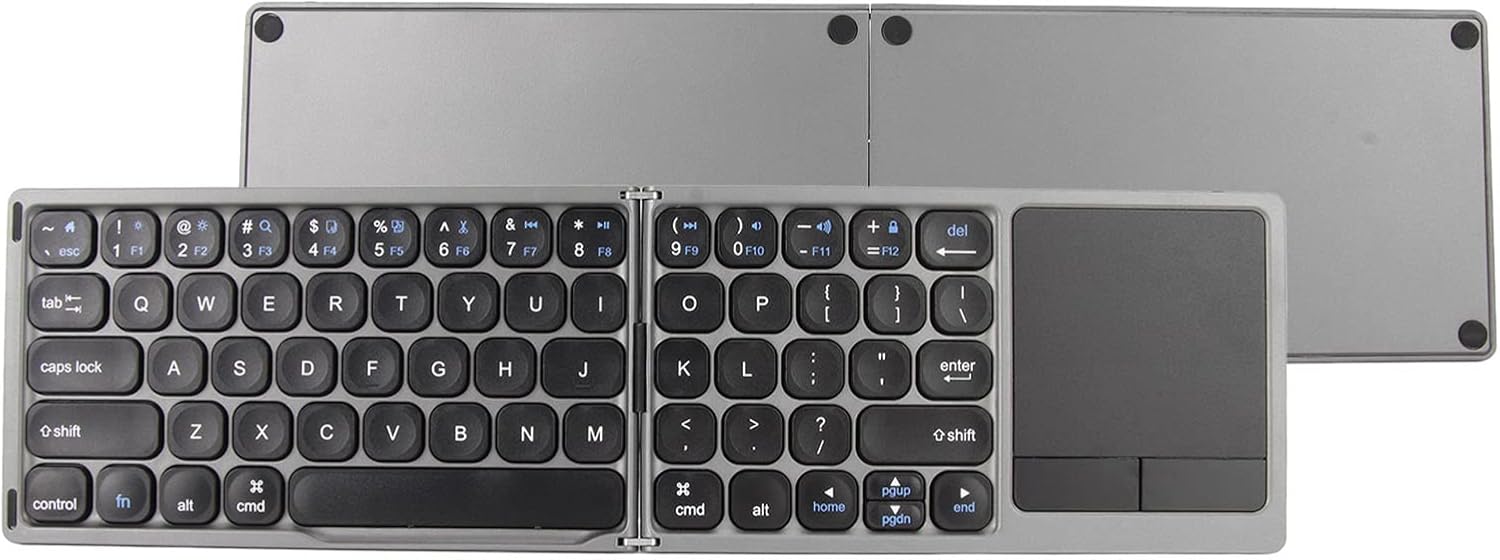 Green Wireless Keyboard With Touchpad