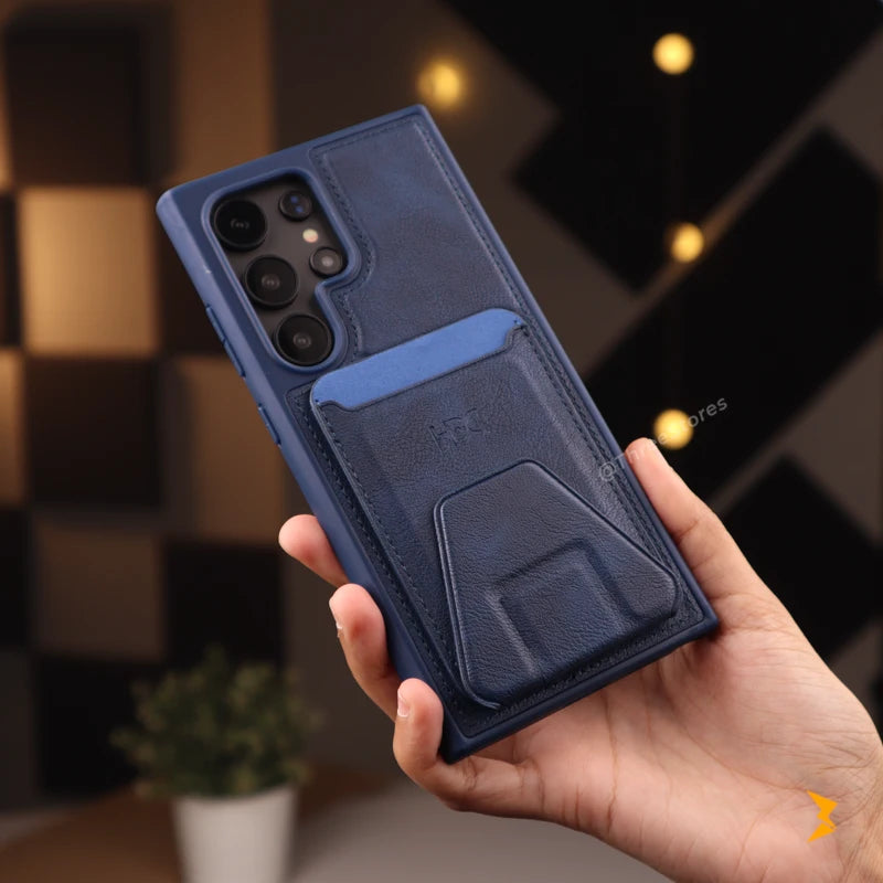 HDD Bond Leather Stand Case Samsung S25 Ultra