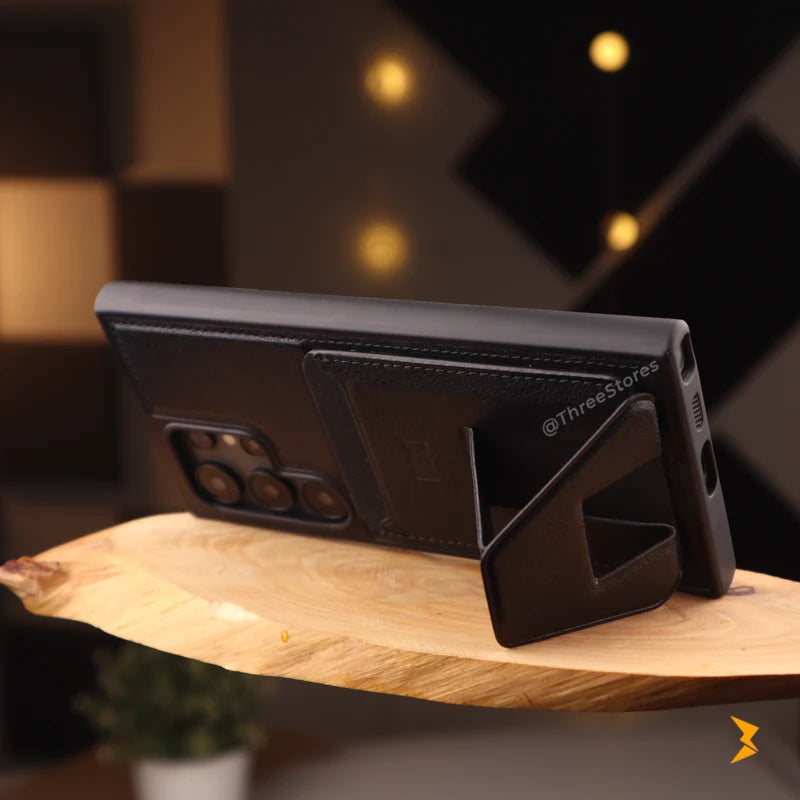 HDD Bond Leather Stand Case Samsung S25 Ultra
