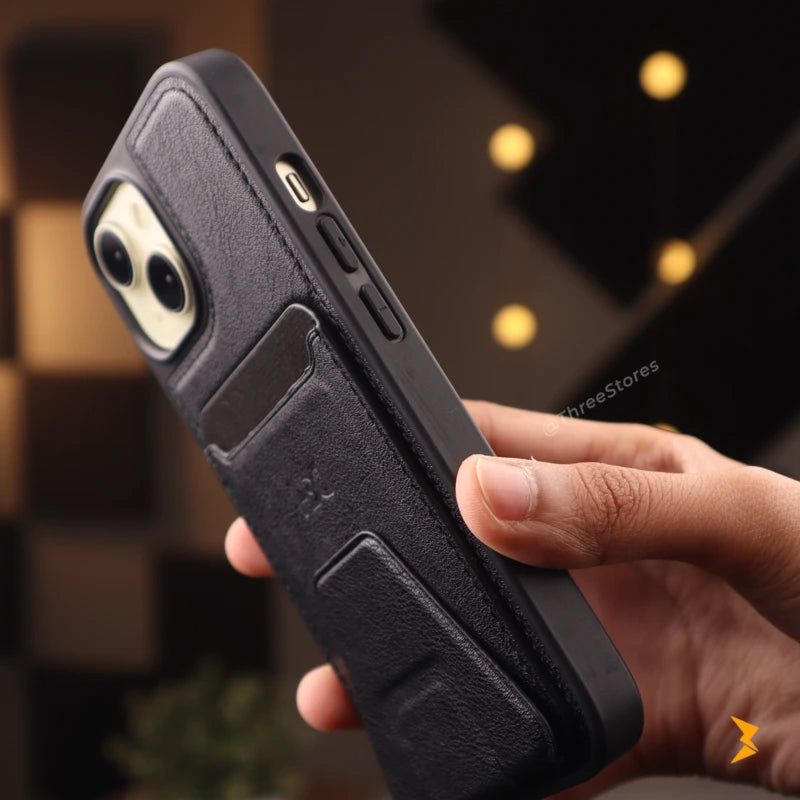 HDD Bond Leather Stand Case iPhone 13/14/15