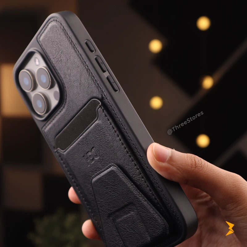 HDD Bond Leather Stand Case iPhone 13 Pro Max