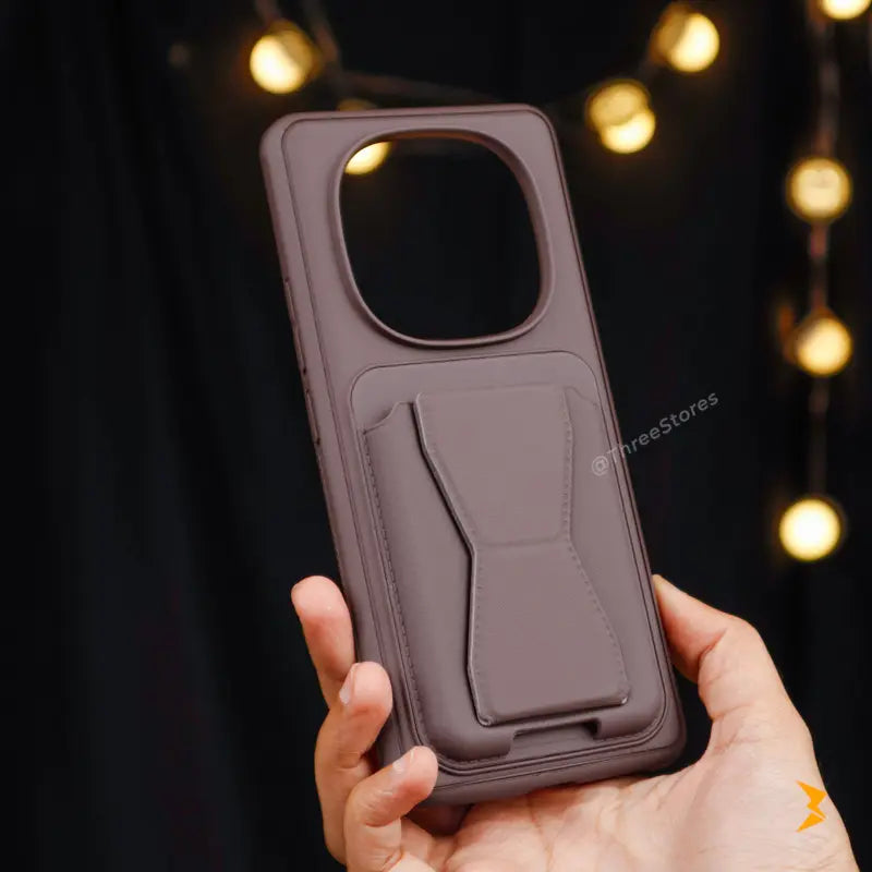 HDD Fionke Stand Leather Case Honor Magic 7 pro