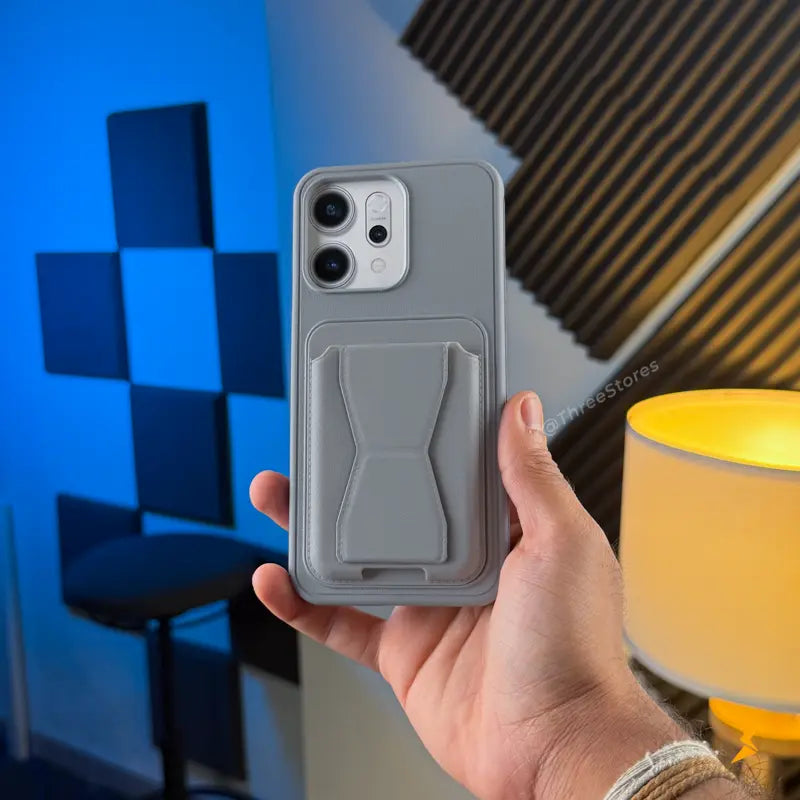 HDD Fionke Stand Leather Case Oppo Reno 14