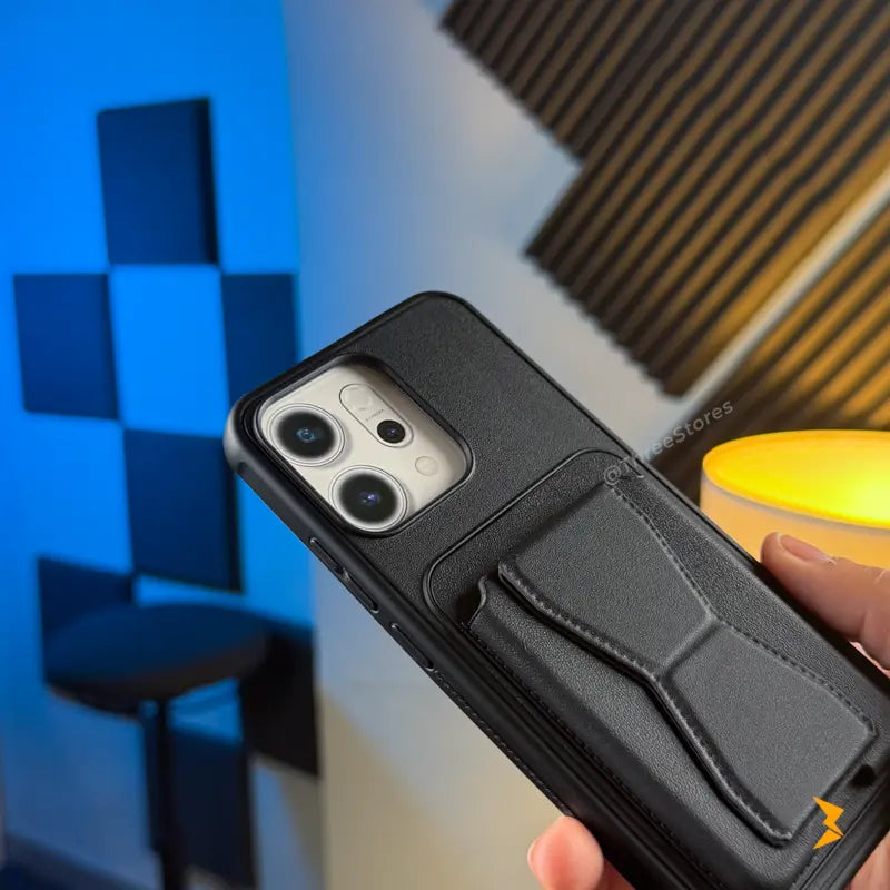 HDD Fionke Stand Leather Case Oppo Reno 14