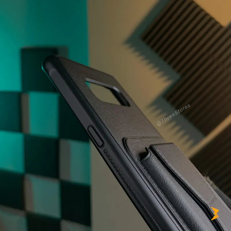 HDD Fionke Stand Leather Case Samsung Note 8