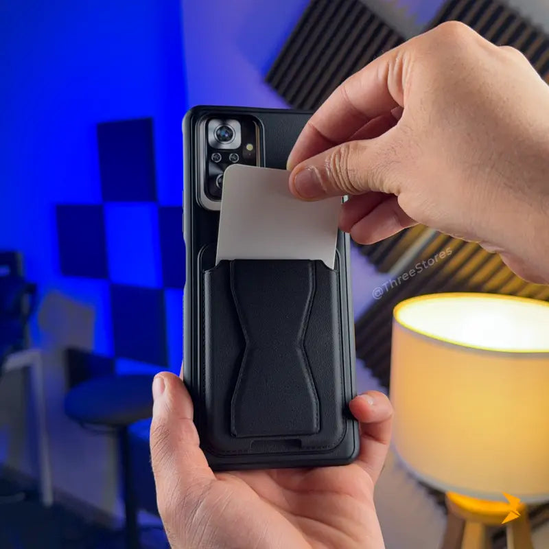 HDD Fionke Stand Leather Case Xiaomi Redmi Note 10 Pro