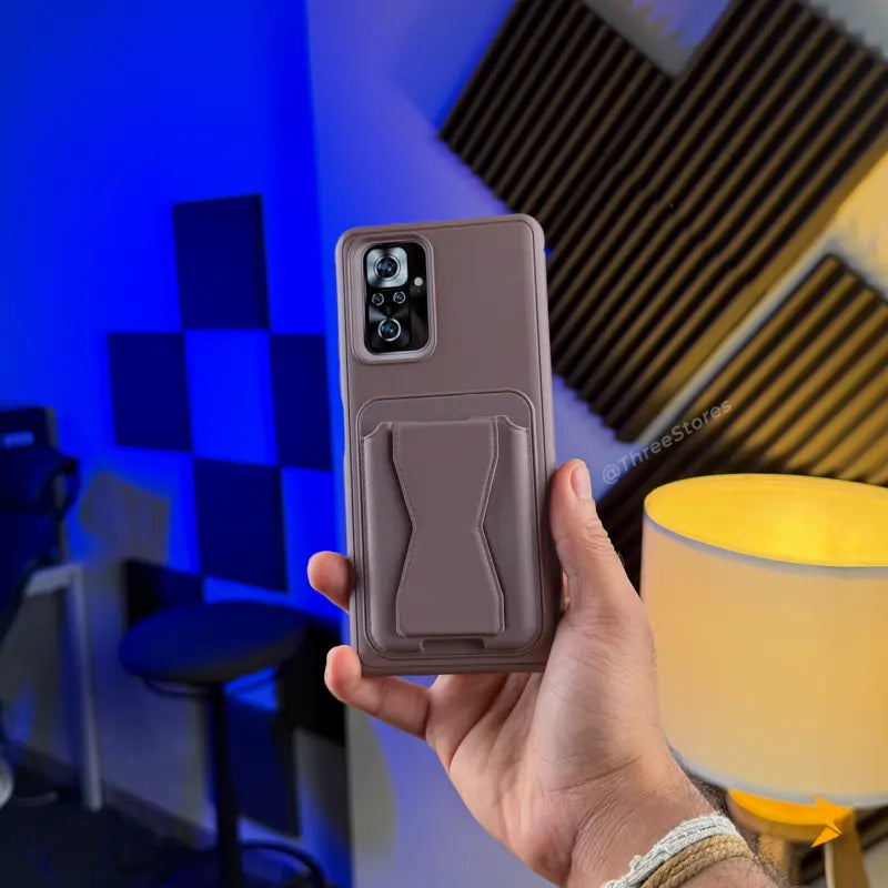 HDD Fionke Stand Leather Case Xiaomi Redmi Note 10 Pro