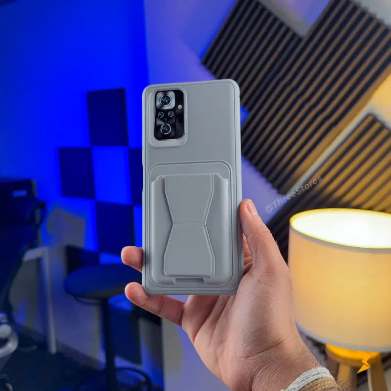 HDD Fionke Stand Leather Case Xiaomi Redmi Note 10 Pro