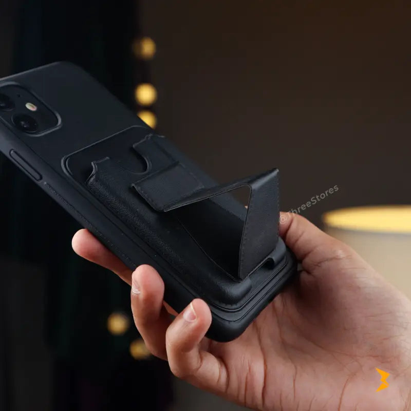 HDD Fionke Stand Leather Case iPhone 11