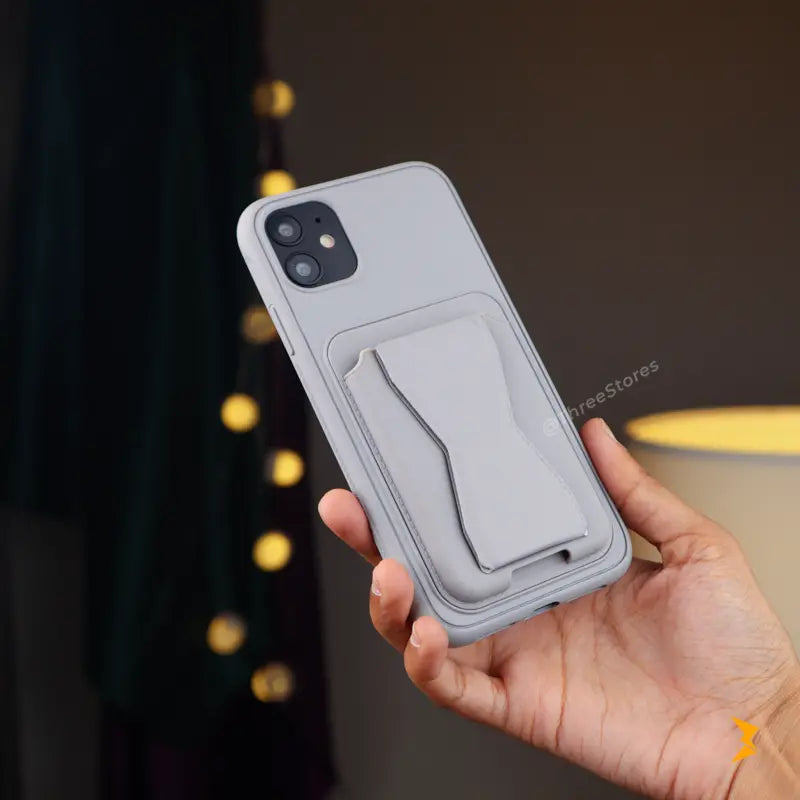 HDD Fionke Stand Leather Case iPhone 11