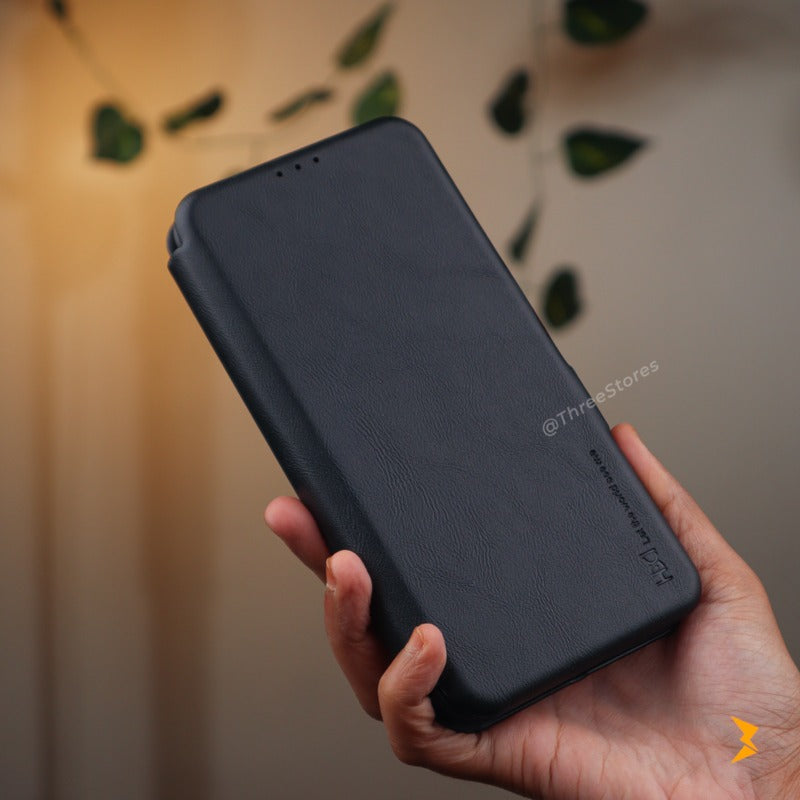 HDD Flip Wallet Leather Case Samsung A36