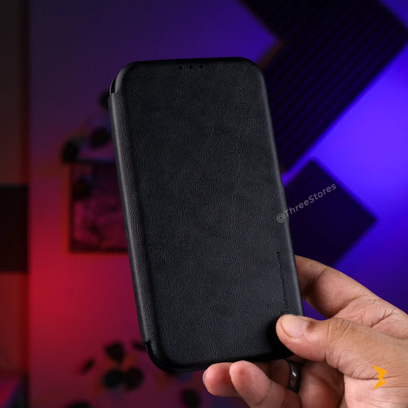 HDD Flip Wallet Leather Case iPhone 17 Pro Max