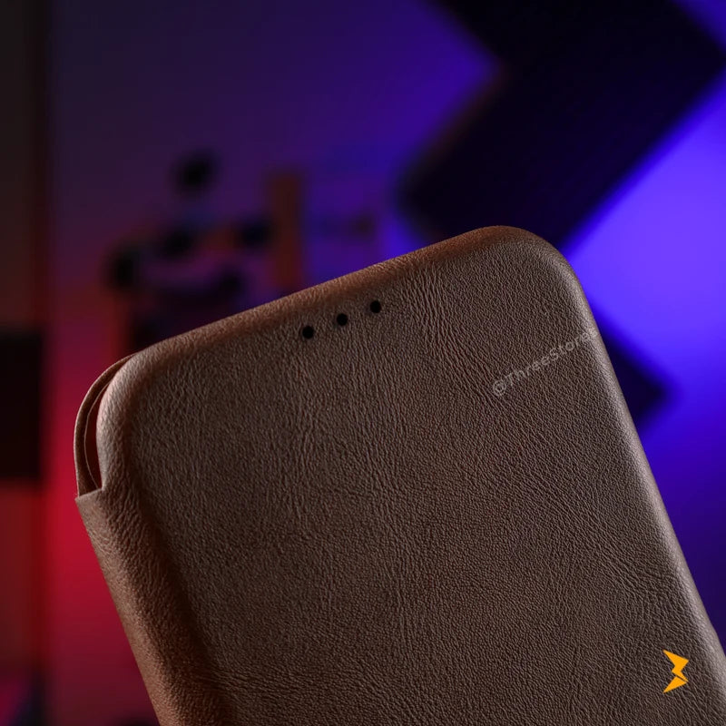 HDD Flip Wallet Leather Case iPhone 17 Pro Max