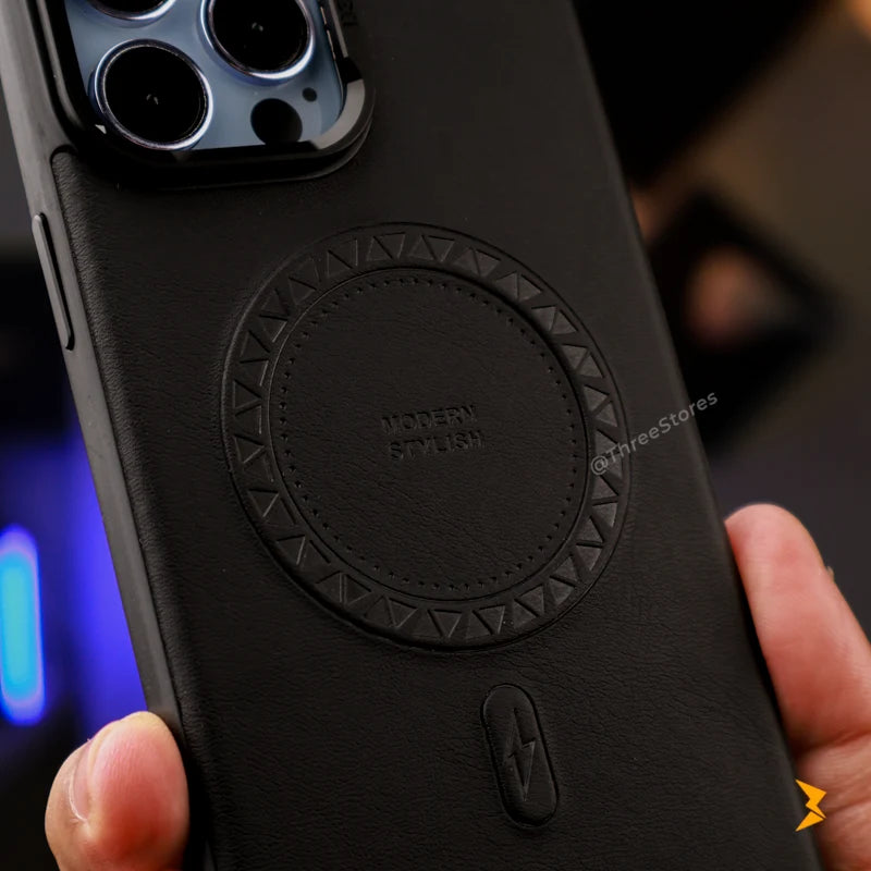 HDD Leather Cam Stand Case iPhone 13 Pro Max