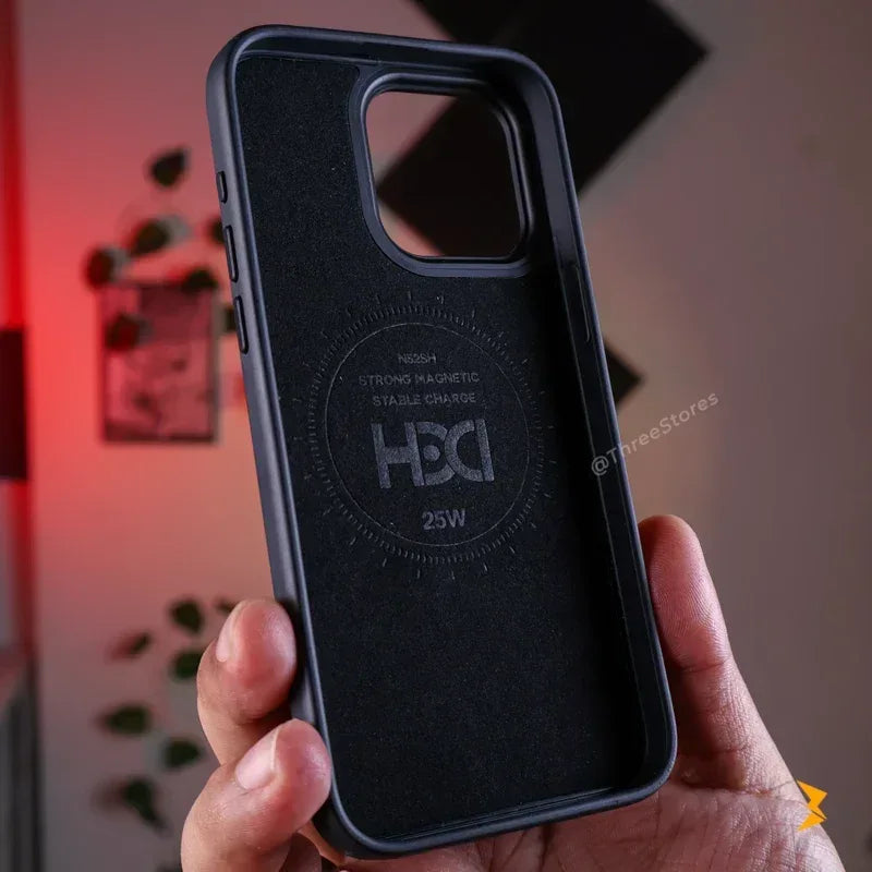 HDD Modern Leather Stand Case iPhone 16 Pro Max - Three