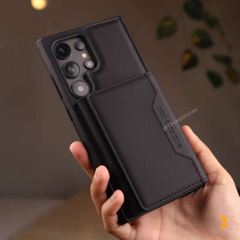 HDD Vox Leather Wallet Magsafe Case Samsung S25 Ultra