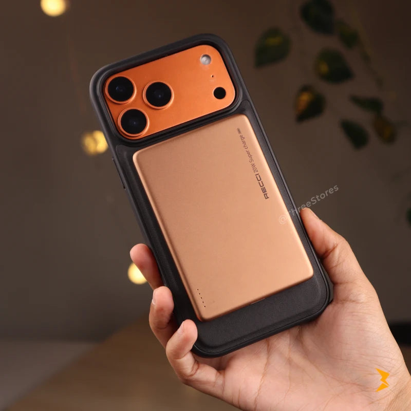 HDD Vox Leather Wallet Magsafe Case iPhone 17 Pro Max