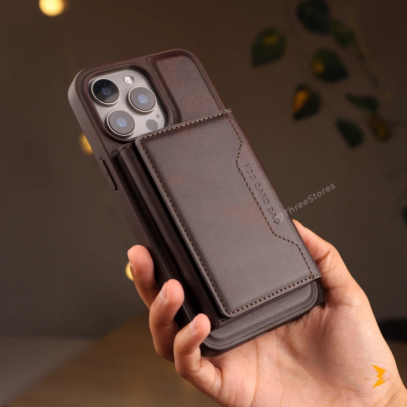 HDD Vox Leather Wallet Magsafe Case iPhone 13 Pro Max