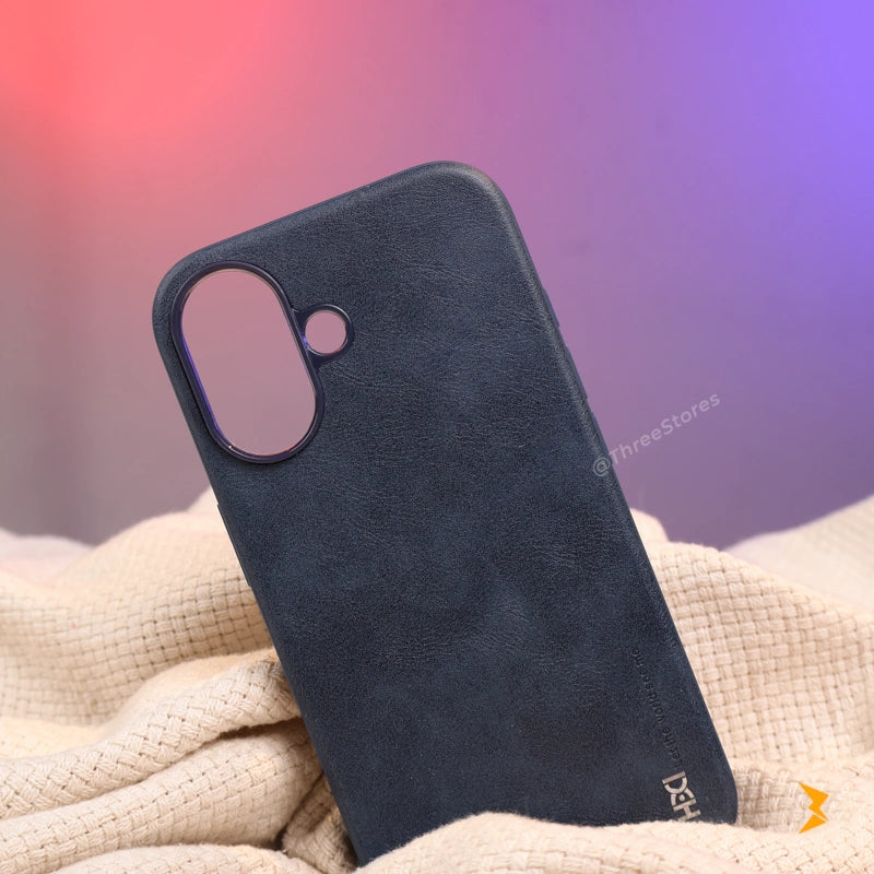 Hdd Sett Leather Case iPhone 16