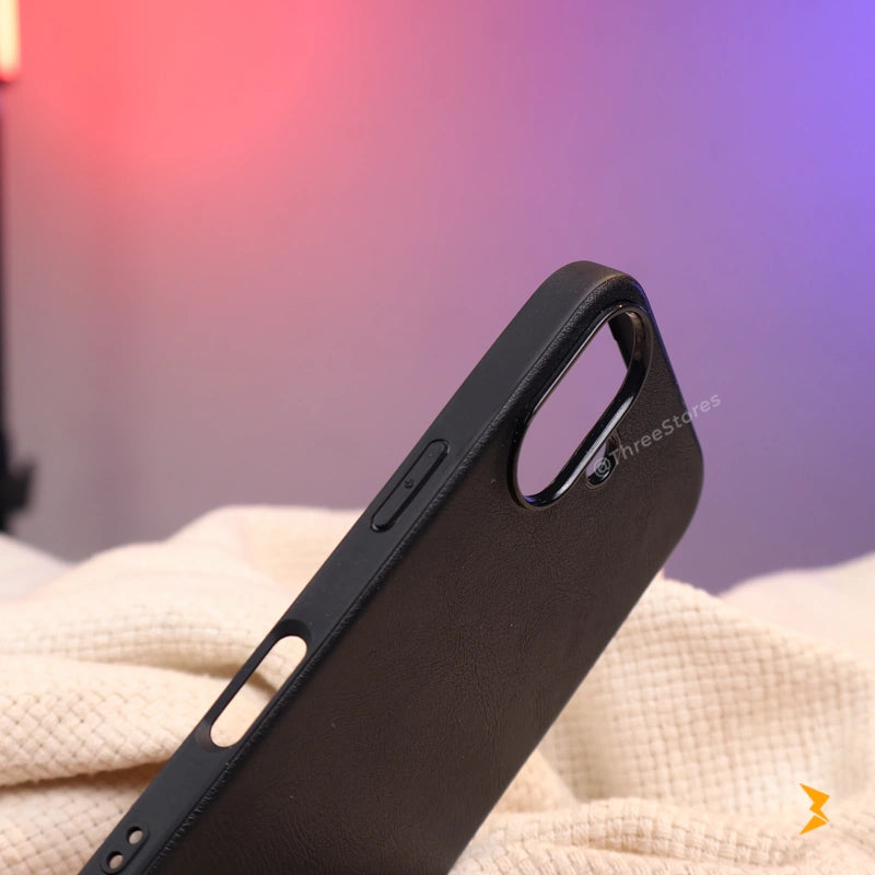 Hdd Sett Leather Case iPhone 16