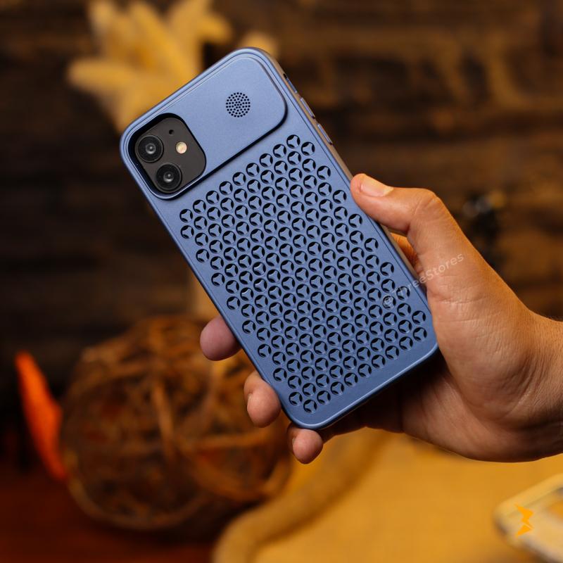 Honeycomb Hole Silicone Case iPhone 11