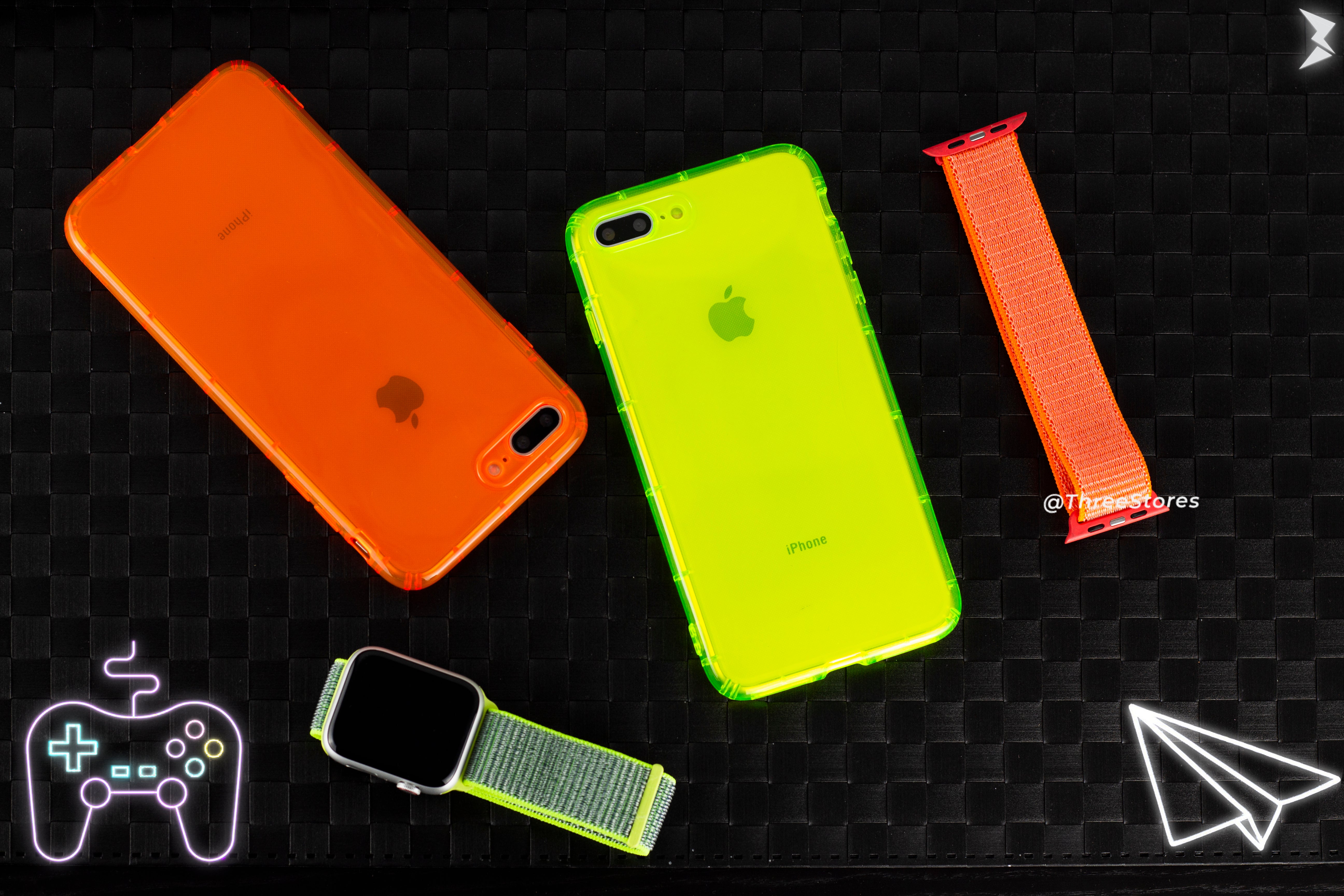 Q series Neon Fluorescent Case iPhone 7 \ 8 plus