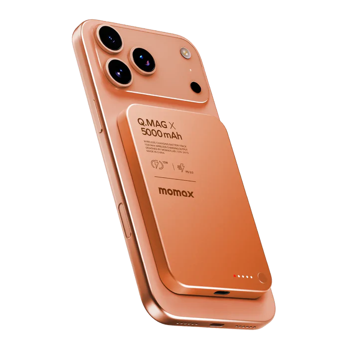 Momax Q.Mag X1 Magnetic Wireless Power Bank 5000mAh