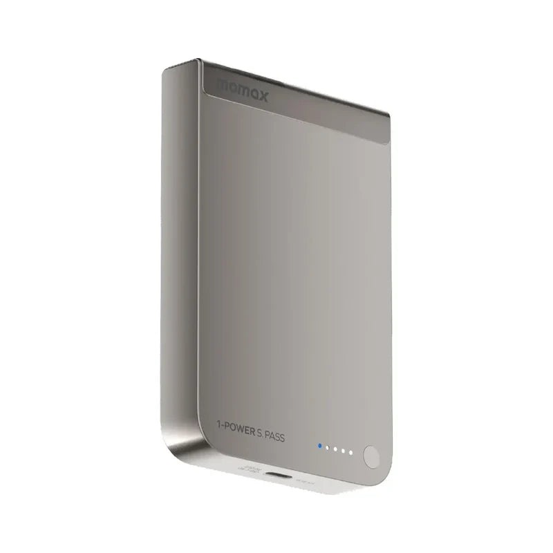 Momax 1-Power S.Pass 10000mAh Qi2 Magnetic Wireless Battery Pack 15W