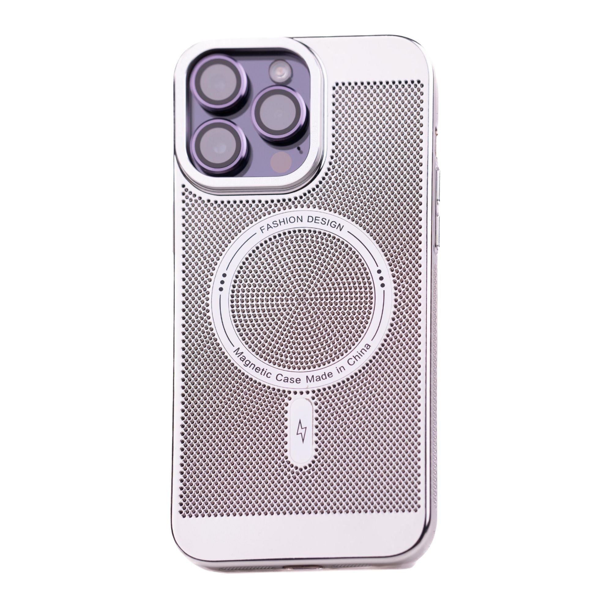 Metalic Grid Magsafe iPhone 15 Pro Max