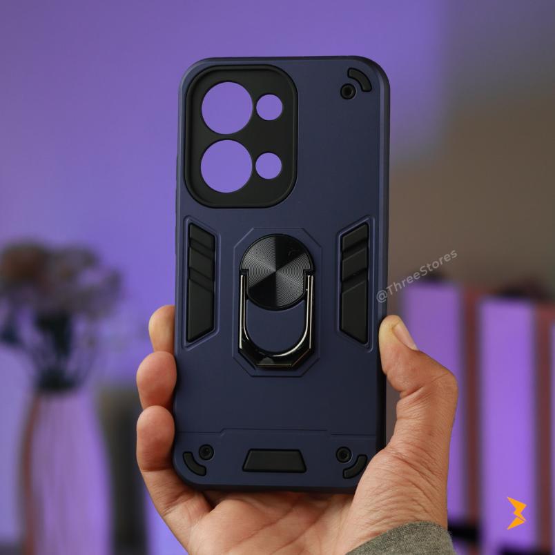 Iron Armor Stand Case Oppo Reno 13