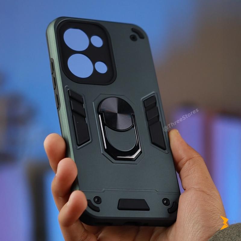 Iron Armor Stand Case Oppo Reno 13
