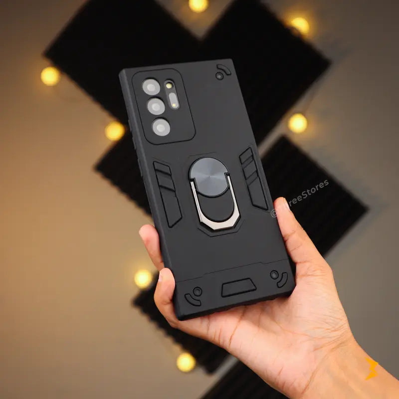 Iron Armor Stand Case Samsung Note 20 Ultra