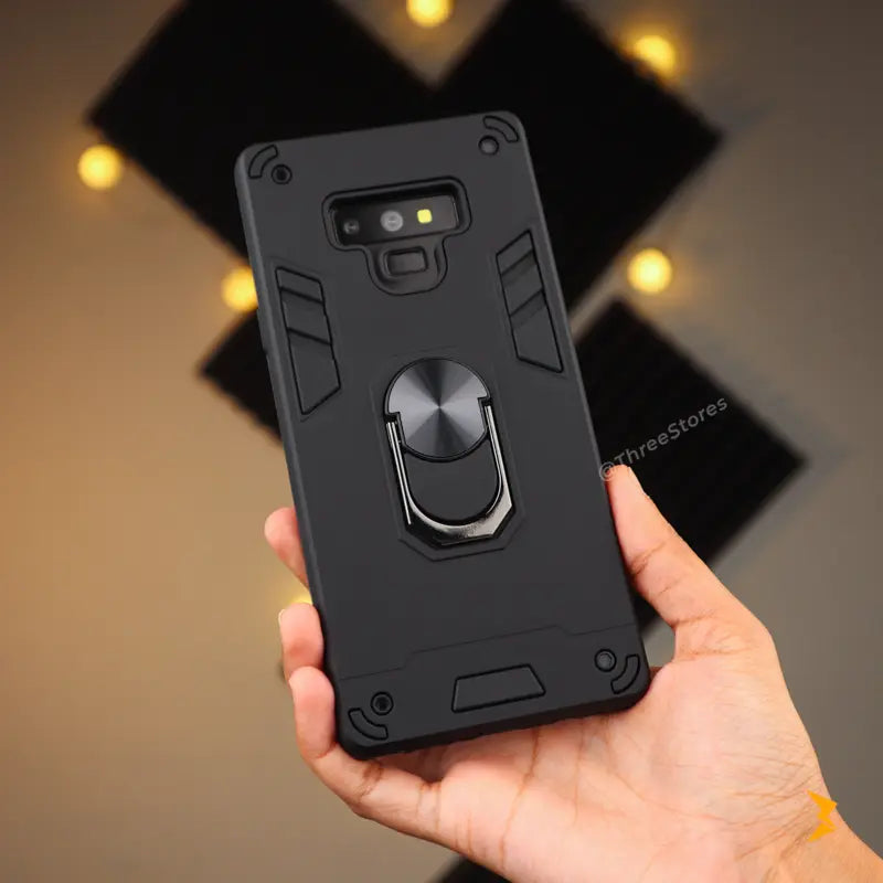 Iron Armor Stand Case Samsung Note 9
