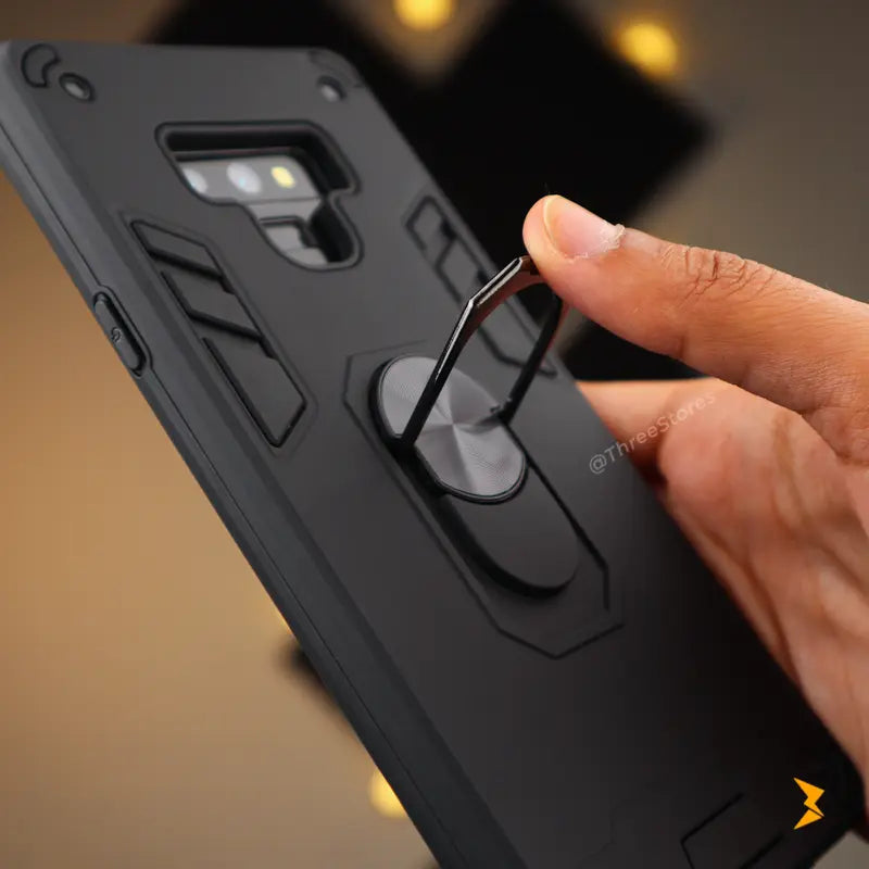 Iron Armor Stand Case Samsung Note 9
